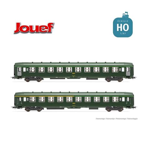 Coffret Voitures Dev Ao A C B C B C Sncf Ep Iv Ho Jouef Hj