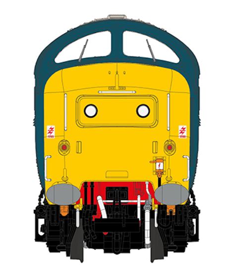 Accurascale Class 55 Deltic 55013 The Black Watch Br Blue Diesel Locomotive Dcc Rails Of