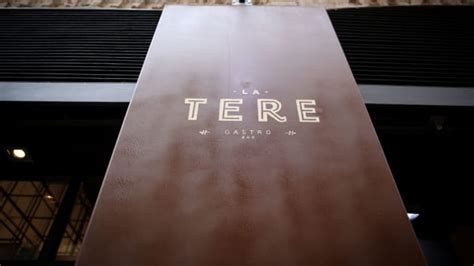 Carte Et Menus La Tere Gastrobar Barcelone Thefork