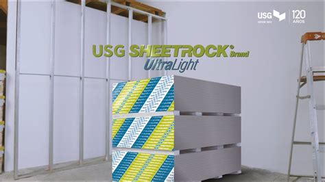 Usg Sheetrock Ultralight Sin Rival En La Prueba De Peso Youtube