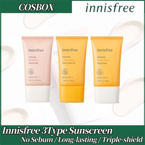 Innisfree Tone Up No Sebum Intensive Long Lasting Intensive