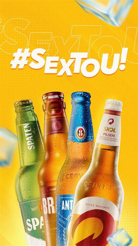 Cerveja Social Media Budweiser Psd Editável Bares Bebidas Flyer And