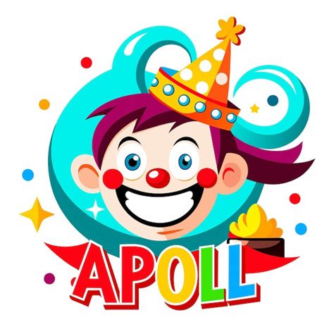 Premium Vector April Fool Vector Logo Design
