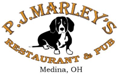 P J Marley S Menu In Medina Ohio USA