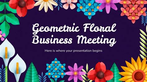 Free Floral Google Slides themes and PowerPoint templates