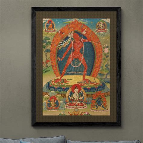 Vajrayogini Tibetan Vajrayana Female Goddess Deity Feminist Tantra