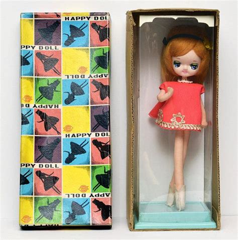 Vintage Big Eye Pose Doll 1960 S Japan With Box Etsy Pose Dolls Dolls Big Eyes