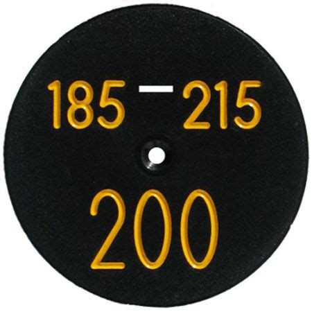 Toro Sprinkler Head Yardage Marker Set Of Numbers