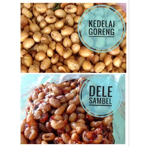 Jual Kacang Kedelai Goreng Kedelai Goreng Dele Goreng Dele Sambel