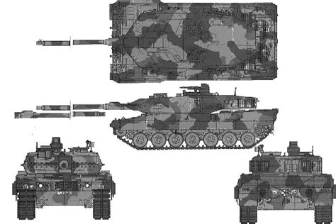 Leopard 2A6 MBT Main Battle Tank technical data pictures video ...