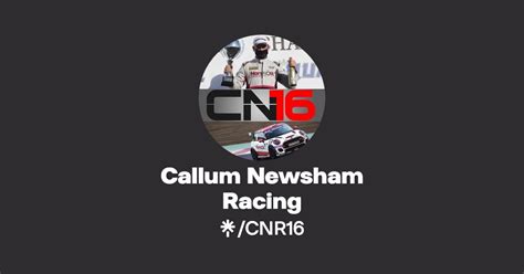 Callum Newsham Racing Linktree