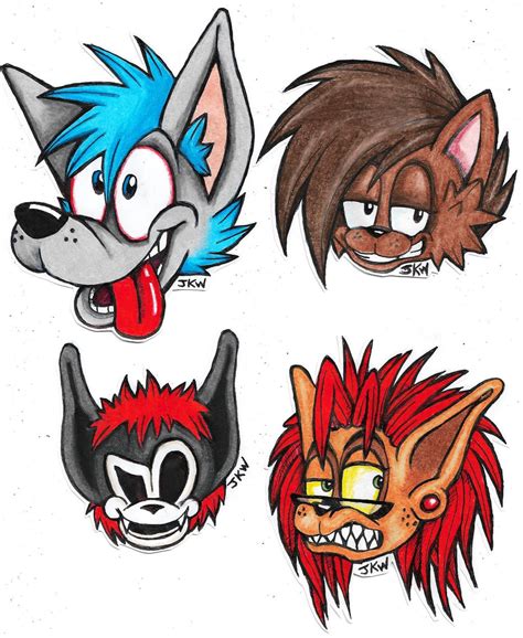 My Oc Badges By Kyriecurry On Deviantart