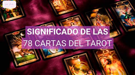 Cartas del Tarot significado de las 78 cartas | Sol Rubí