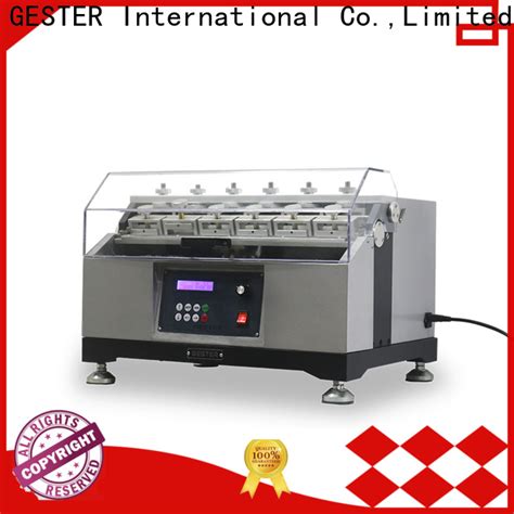 Custom Nbs Rubber Abrasion Tester Factory For Footwear Gester Instruments