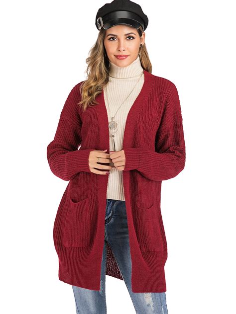 Plus Size Cardigan Lightweight Sweaters for Women Long Cardigan Duster ...