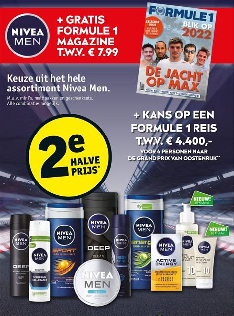 Keuze Uit Het Hele Assortiment Nivea Men Aanbieding Bij Kruidvat