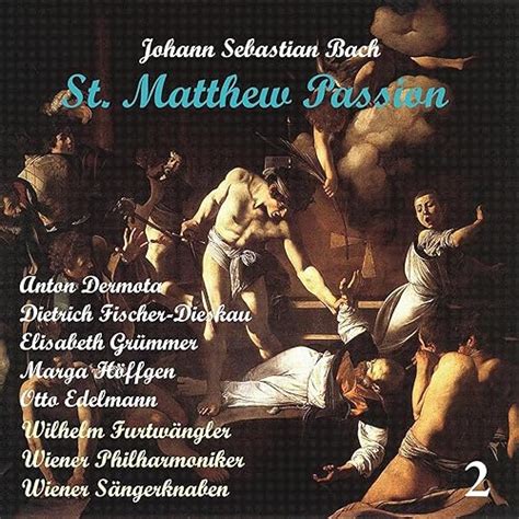 Bach Saint Matthew Passion Matthäus Passion BWV 244 Vol 1 de