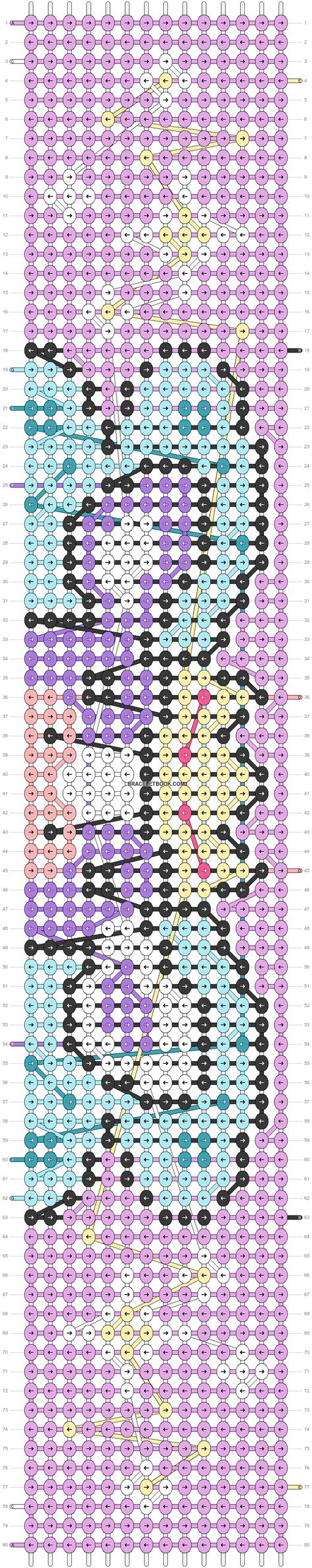 Alpha Pattern Braceletbook