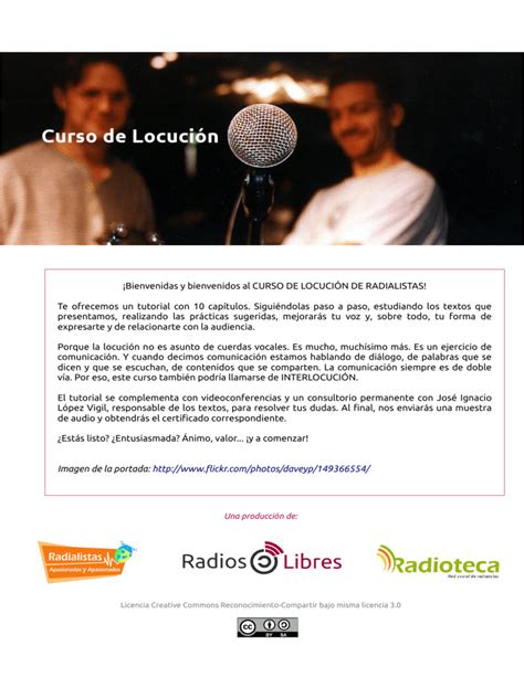 CURSO DE LOCUCIÓN