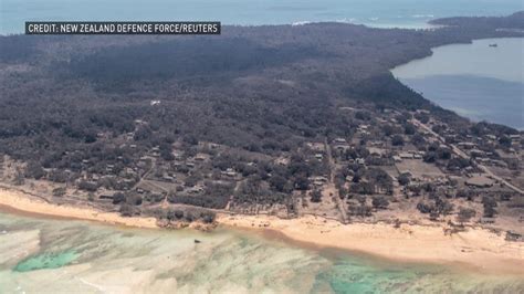 New Tonga Images Reveal Extent Of Damage From Volcanic Eruption Cbc Ca