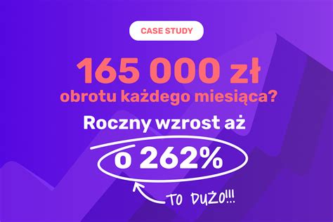 Case Study Roczny Wzrost O I Miesi Czny Obr T Z