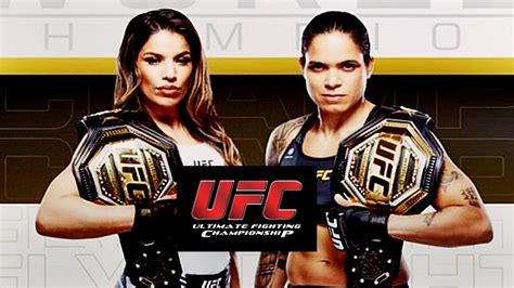 Ufc Ao Vivo Assista Online E Na Tv A Luta Julianna Pe A X Amanda Nunes