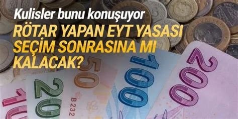 EYT de son durum Seçim sonrasına mı kalacak