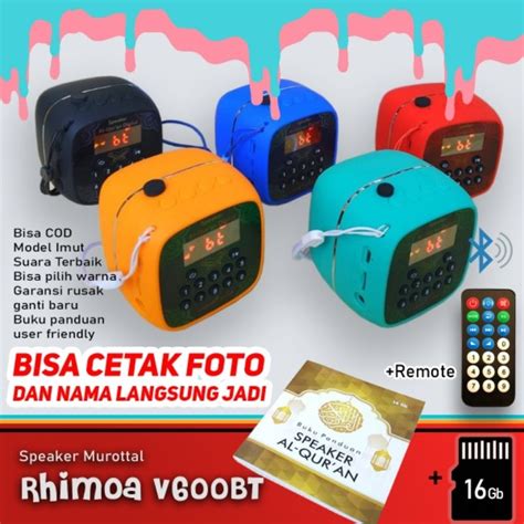 Jual SPEAKER MUROTTAL AL QURAN CHIP SPEAKER QURAN MP3 30 JUZ Rhimoa