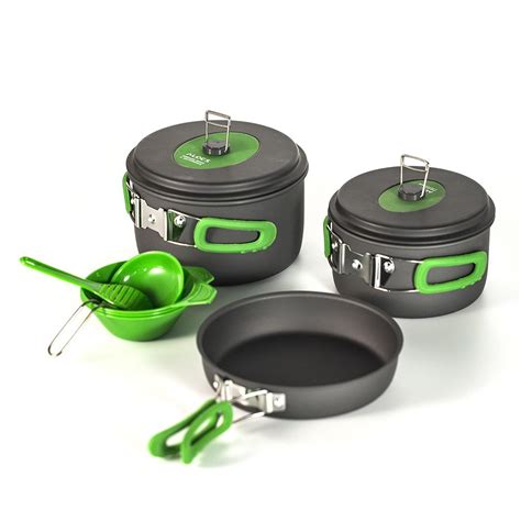 Pcs Outdoor T Pfe Pfannen Camping Kochen Kochgeschirr Set Kit