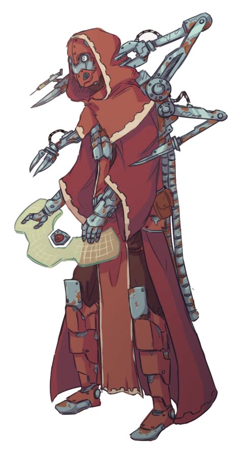 Tech Priest By Thepixelpuffin Warhammer 40k Warhammer Warhammer Art