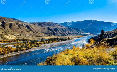 The Thompson River at Spences Bridge in BC Canada Stock Photo - Image of nature, north: 135869430