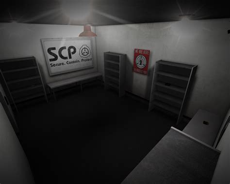 Room With Posters Inside Image Scp Containment Breach Ultimate