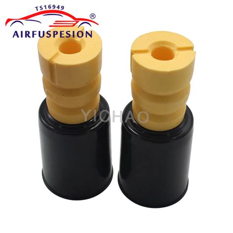 2pcs Pair Front Shock Absorber Dust Cover Rubber Buffer For Audi Q5 8r