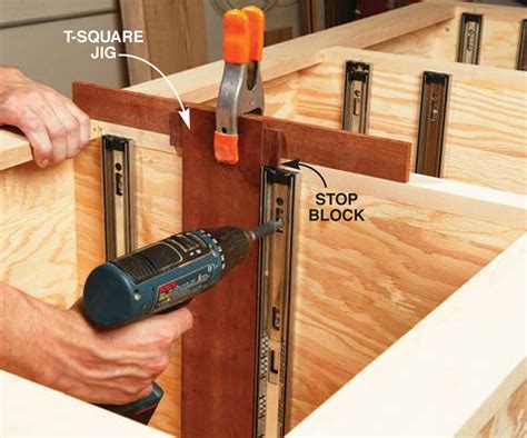 Drawer Slide Drawer Slide Jig Plans