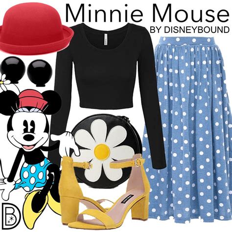 Disneybound Minnie Mouse Disney Bound Outfits Casual Disney Inspired Fashion Disney Bound