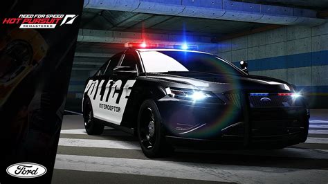 NFS Hot Pursuit Remastered Ford Police Interceptor Concept Fighting