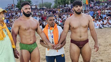 Sikander Shaikh Vs Bania Jammu Mahanpur Kathua Kushti Dangal