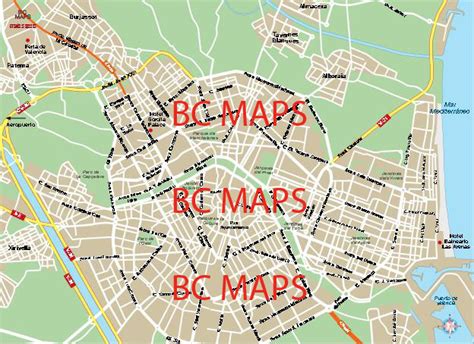 Valencia MAPA VECTORIAL EDITABLE EPS FREEHAND ILLUSTRATOR MAPAS