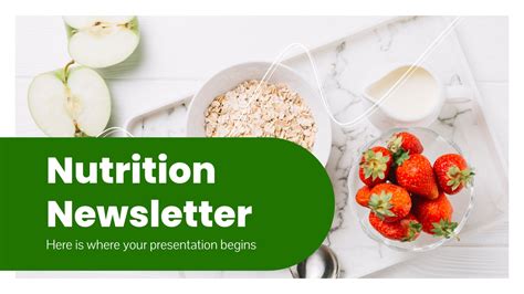 Free Google Slides Powerpoint Templates About Nutrition