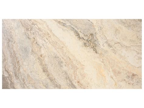 Picasso Travertine Field Tile 24¹⁄₁₆x12¹⁄₁₆x½ Filled Honed Surface Group Anatolia