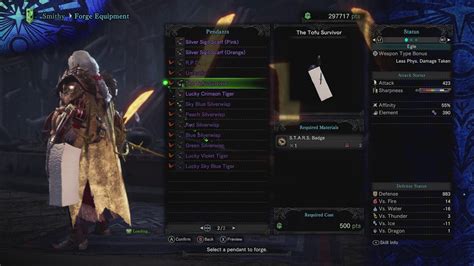 Monster Hunter World Iceborne Sidequests Pendants The Tofu