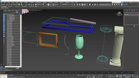 Ds Max Videocourse D Modelling Using D Curves Splines And