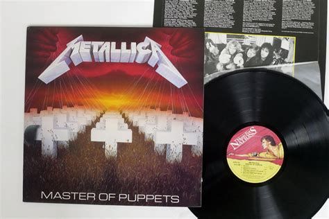 英 METALLICA MASTER OF PUPPETS MUSIC FOR NATIONS MFN 60