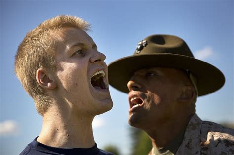 7 heartwarming photos of Marine drill instructors screaming at ...