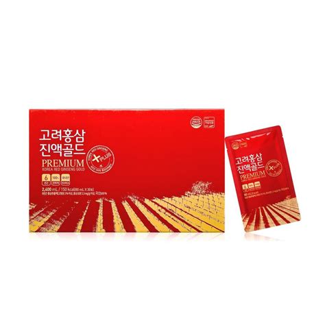 Nước Hồng Sâm Daedong Korean Red Ginseng Extract Liquid 80ml X 30 Gói Nhân Sâm Vàng