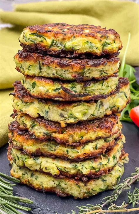 Easy Zucchini Fritters Recipe (So Crispy)