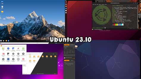 Ubuntu Mantic Minotaur Released With Official Flavors