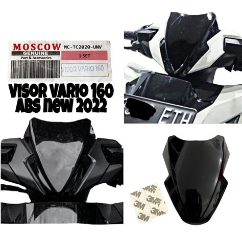 HITAM Vario 160 ABS NEW 2022 Black VISOR VARIO 160 CBS MODEL Like