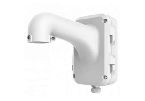 Hikvision Ds Zj White Version Wall Mount Bracket With Junction Box