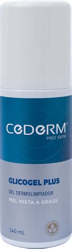 Cederm Glicogel Plus Gel Dermolimpiador 140 ml Farmacias Dermocutánea